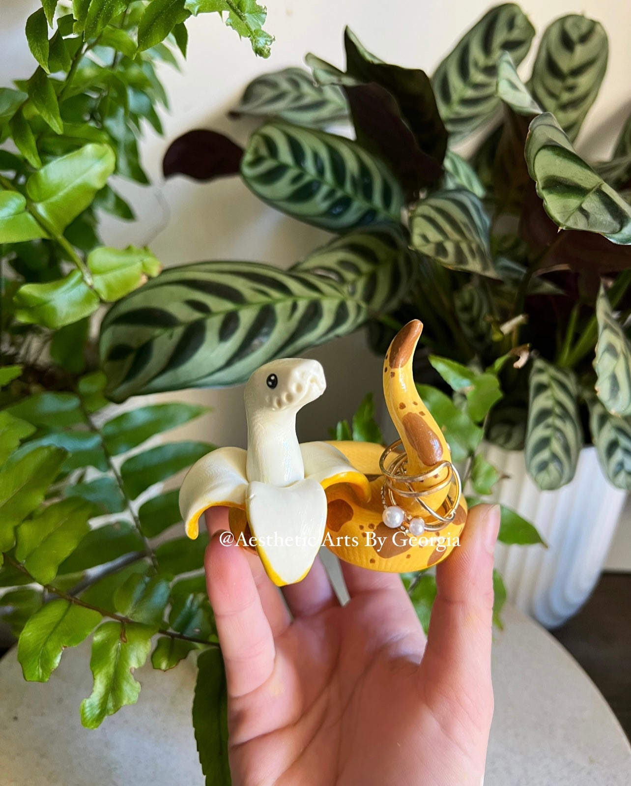 Banana Boy, ring holder