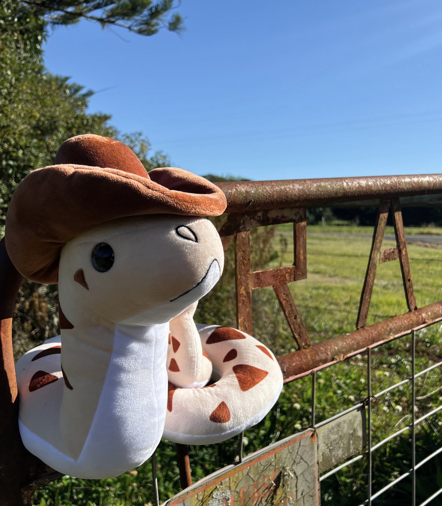 A. Large plush yeehaw boy.